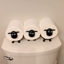 Suporte de Papel Higiênico Ovelha 3D – Decorativo e Independente para Banheiro