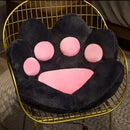 Almofada de Assento em Formato de Pata de Gato – 70x60cm Ultra Macia
