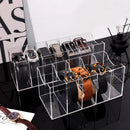 Organizador de Cintos e Gravatas em Acrílico – 3/5 Compartimentos para Armário e Closet